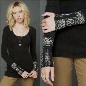Free People Hyperactive Hippie Thermal Size Small Fits Like an XS EUC